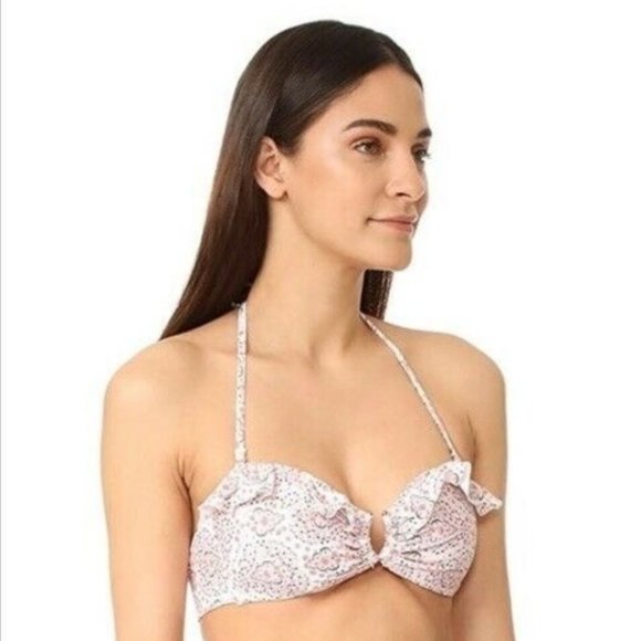 NWT Eberjey X Revolve Timba Mimi Bikini Top Size Large